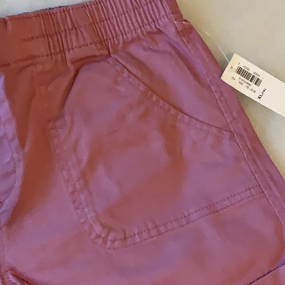Cuffed Twill Pull-On Shorts for Girls - Picture 2 of 3